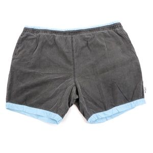 Vintage 90s Streetwear Lined Hiking Shorts Black